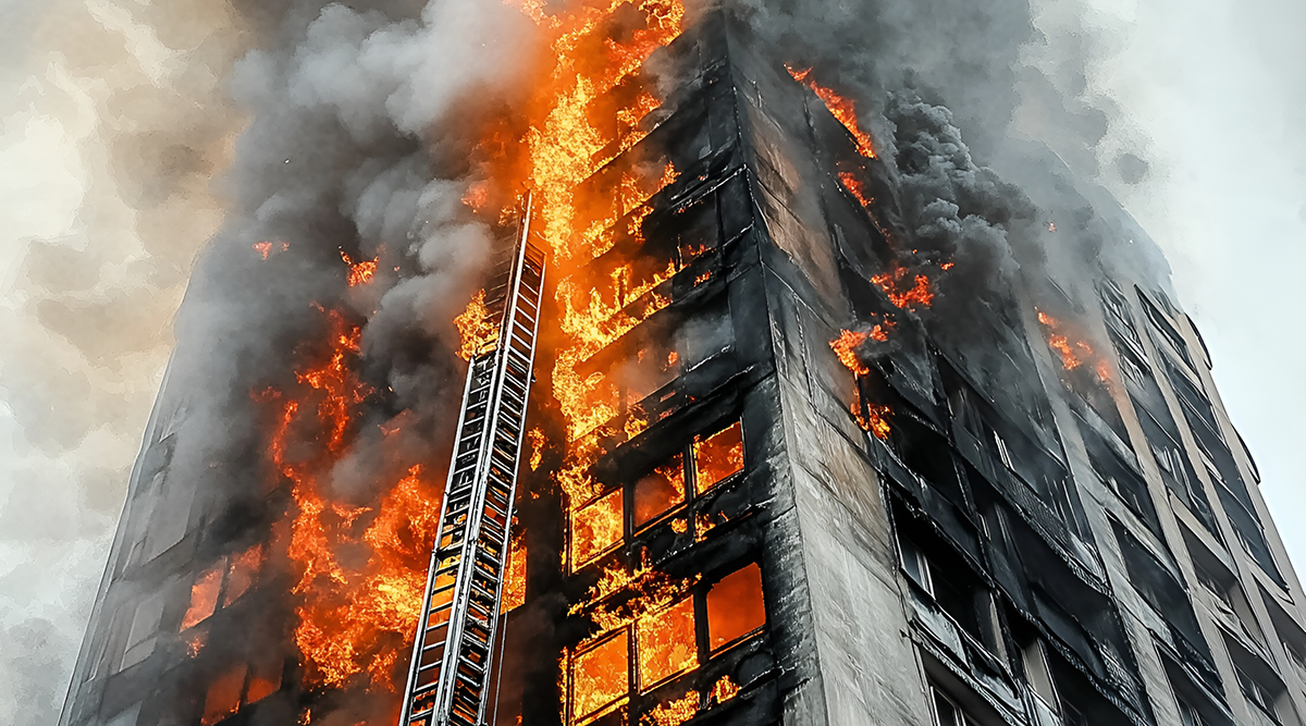 逃命手冊|高層火災(zāi)逃生：向上跑還是向下沖？